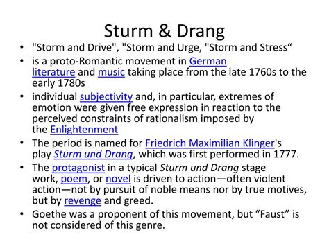 sturm und drang translation to english